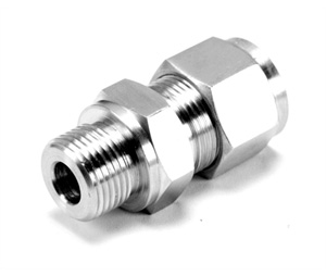 Male Connector Tube Metric Iso Parallel Thread