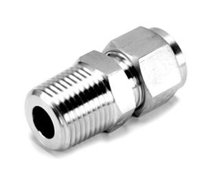 Male Connector Tube Metric Iso Tapered Thread